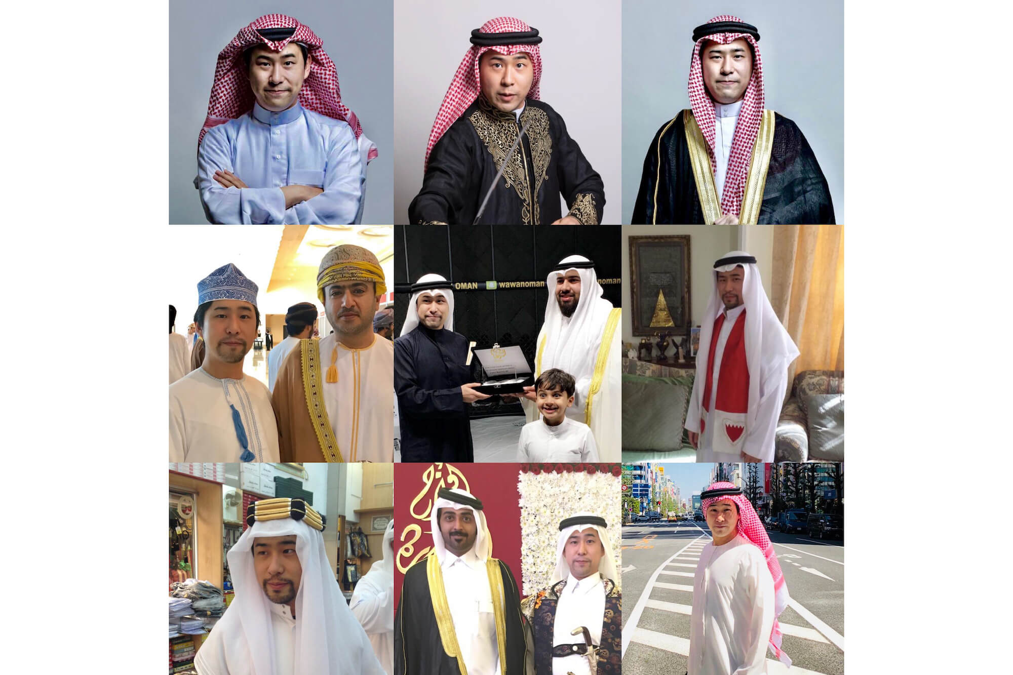 中東の民族衣装の差異と着用法 鷹鳥屋明 遅いインターネット